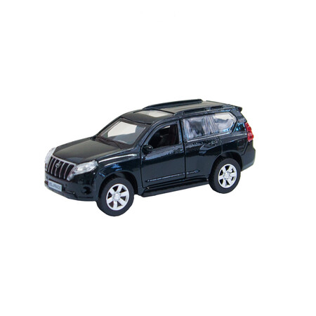 Автомобили: Автомодель инерционная Toyota Prado черный (1:32), Технопарк