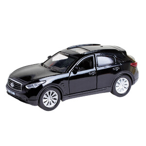 Автомобілі: Автомодель інерційна Infiniti QX70 чорний (1:32), Технопарк