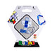 Мини-головоломка Rubik's – Змейка бело-голубая дополнительное фото 3.