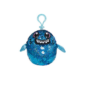 М'які іграшки: М'яка іграшка з паєтками Shimmeez — Акула Зубастик
