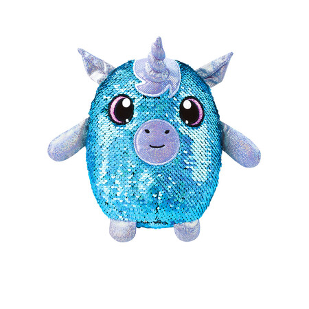 Животные: Мягкая игрушка с пайетками Shimmeez — Романтичный Единорог