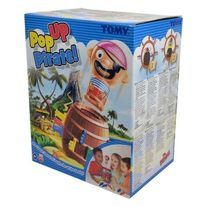 Игры и игрушки: Настільна гра Tomy Games Пірат у бочці (T7028)
