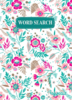 Wordsearch Puzzle Book (Floral cover)