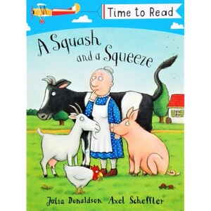Навчання читанню, абетці: A Squash and a Squeeze - Time to read