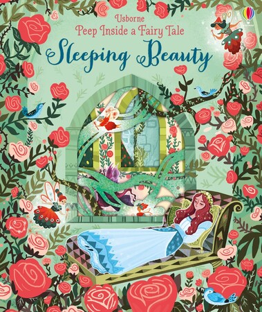 Художні книги: Peep inside a fairy tale: Sleeping Beauty [Usborne]