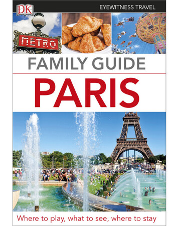 Для середнього шкільного віку: Eyewitness Travel Family Guide Paris