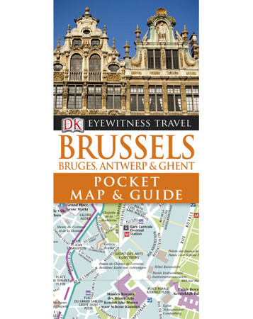 Для середнього шкільного віку: DK Eyewitness Pocket Map and Guide: Brussels