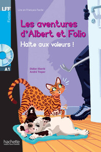Книги для дітей: Albert et Folio: Halte aux voleurs (+ CD audio MP3)