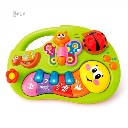 Музыкальные и интерактивные игрушки: Музыкальная игрушка «Веселое пианино», Hola Toys