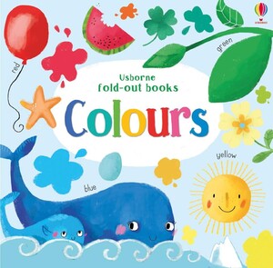 Развивающие книги: Fold-out Colours