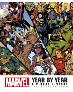 Книги для дітей: Marvel Year by Year Updated edition
