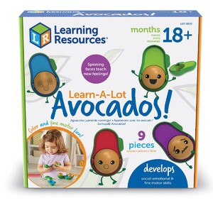 Сенсорний розвиток: Розвивальна гра «Емоції з авокадо» Learning Resources