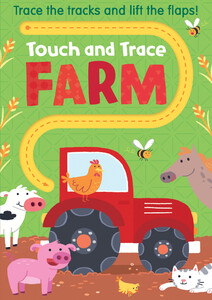 Книги про животных: Touch and Trace Farm