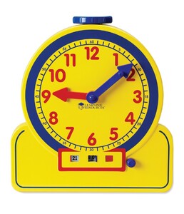 Часы и время года: Демонстрационные часы аналоговые и цифровые (большие) Learning Resources