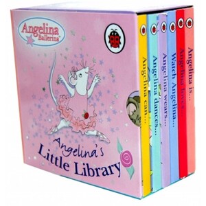 Книги для дітей: ANGELINA BALLERINA POCKET LIBRARY 6 BOARD BOOKS