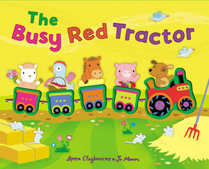Книги для детей: The Busy Red Tractor