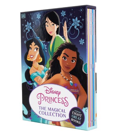Художественные книги: Набор из 8 книг Disney Princess The Magical Collection