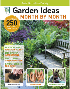 Книги для дітей: RHS Garden Ideas Month by Month Bookazine