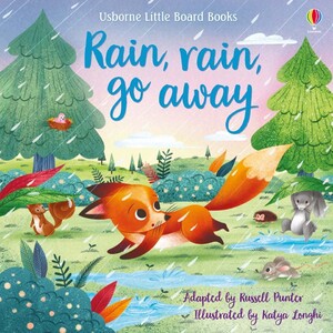 Книги для детей: Rain, Rain Go Away [Usborne]
