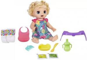 Ігри та іграшки: Лялька Щаслива-Голодна Дитина (говорить російською і українською), Baby Alive