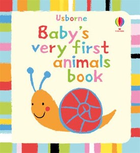 Книги для дітей: Baby's very first animals book