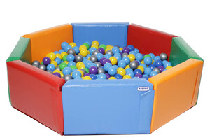 Крупногабаритные игрушки: Сухой бассейн "Восьмиугольник" 1,5