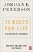 12 Rules for Life: An Antidote to Chaos PB [Penguin] дополнительное фото 1.