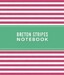 Блокнот Notebook Breton Stripes Hot Pink  [Quarto Publishing] дополнительное фото 1.