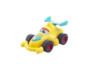 Ігри та іграшки: Машинка інерційна, жовта, Baby team