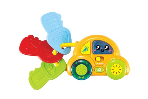 Музыкальные и интерактивные игрушки: Игрушка музыкальная «Машинка с ключиками», Baby team