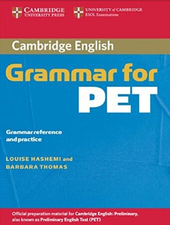 Іноземні мови: Cambridge Grammar for PET without Answers Grammar Reference and Practice (9780521601214)