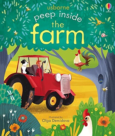З віконцями і стулками: Peep Inside the Farm [Usborne]