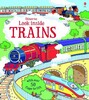 Look Inside Trains [Usborne]