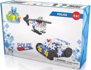Игры и игрушки: Конструктор серии Basic «4в1: Полиция» 117 эл. MELI