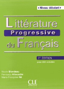 Книги для детей: Litterature Progressive Du Francais 2eme Edition: Livre Debutant + CD MP3