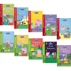 Книги для дітей: Read It Yourself: Peppa Pig Story Collection - 10 Books