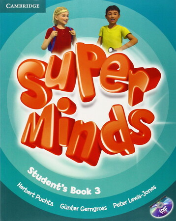 Вивчення іноземних мов: Super Minds Level 3. Student's Book (+DVD) (9780521221689)
