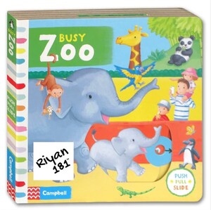 Книги для детей: Busy: Zoo