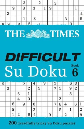 Хобі, творчість і дозвілля: Судоку The Times Difficult Su Doku. Book 6 [Collins ELT]