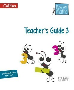 Книги для дітей: Busy Ant Maths 3 Teacher's Guide European edition [Collins ELT]