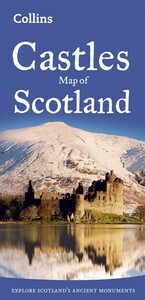 Туризм, атласы и карты: Castles Map of Scotland [Collins ELT]