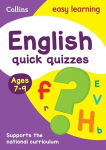 Книги для дітей: Collins Easy Learning: English Quick Quizzes Ages 7-9