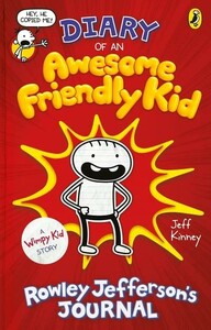 Книги для дітей: Diary of an Awesome Friendly Kid: Rowley Jefferson's Journal Hardcover [Puffin]