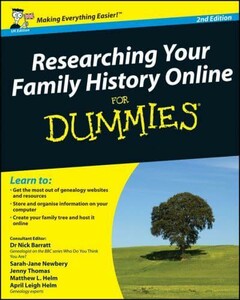 Книги для дорослих: Researching Your Family History Online for Dummies [Wiley]