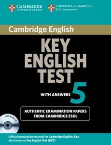 Книги для взрослых: Cambridge KET 5 Self-study Pack (Student's Book with answers and Audio CD)
