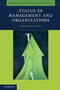 Книги для дорослих: Status in Management and Organizations [Cambridge University Press]
