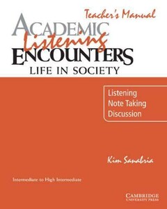 Іноземні мови: Academic Listening Encounters: Life in Society Teacher's Book [Cambridge University Press]