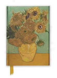 Хобби, творчество и досуг: Блокнот Foiled Journal: Van Gogh Sunflowers Hardcover [Flame Tree Publishing]