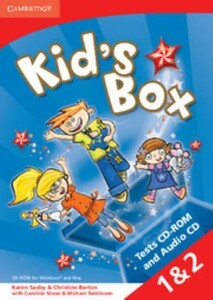 Вивчення іноземних мов: Kid's Box 1-2 Tests CD-ROM and Audio CD [Cambridge University Press]