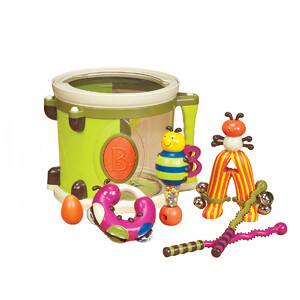 Детские барабаны: Музыкальная игрушка «Парам-Пам-Пам», Battat